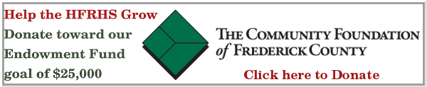 Help us grow, donate to our Endowment fund through the Community Foundation of Frederick County.